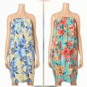 (행사) 균일가 세일 파스텔 꽃 나염 골프가운 샤워가운_A VGN7123L_A