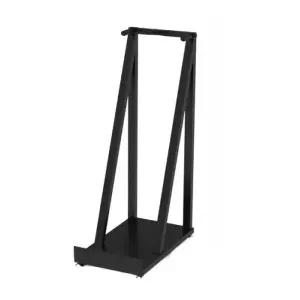 최강정리 가정용 블랙 데크 보관 이동식 스노우보드 거치대 발판 포함 1개보관