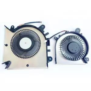 Fleshy Leaf New CPU+GPU Cooling Fan Replacement for MSI GF63 GF65 Thin MS-16R1 MS-16R2 MS-16R3