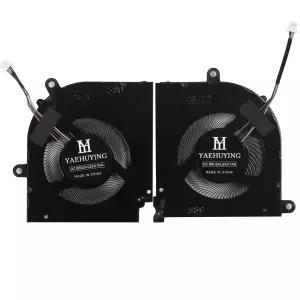 YAEHUYING New CPU+GPU Cooling Fan Replacement for MSI Stealth 15M MS-1562 MS-1563 A11UEK-009
