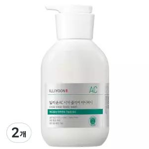 일리윤 AC 시카 클리어 바디워시, 400ml, 2개