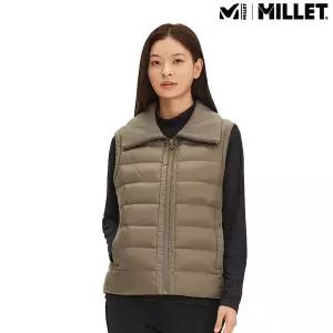 [밀레] [ 신상 40%특가 ] 여성패딩조끼 시보리 하프넥 누아 다운 베스트_MLUWV655_US