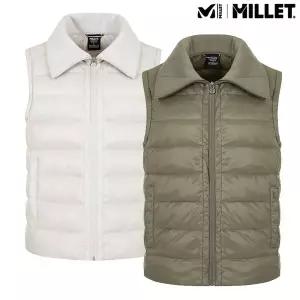 [밀레] [ 신상 40%특가 ] 여성패딩조끼 시보리 하프넥 누아 다운 베스트_MLUWV655_USIII