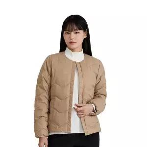 밀레 다용도 기본형 라운드 경량 다운 자켓_MLUWD656