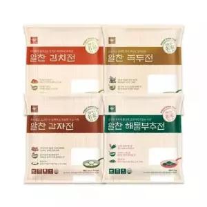 사옹원 해물부추전+녹두전+ 감자전+ 김치전 4종 4kg (WFKAZFD)