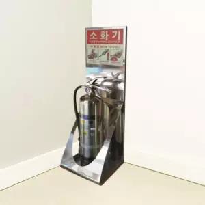 스텐 소화기실속거치대 소방보호용품