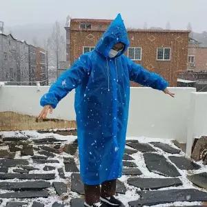 [하프클럽/]성인용 아웃도어 우비 레인코트 블루