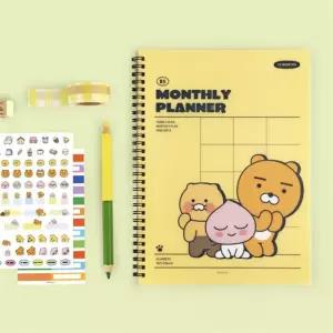 B5 다이어리 스터디 플래너 먼슬리 스케줄러 2026년