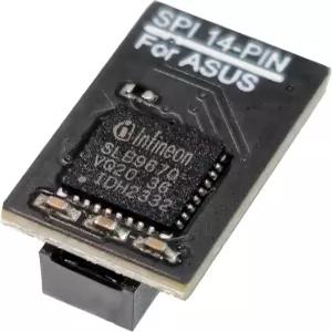 TPM 2.0 모듈 14핀 SPI 인터페이스 인피니언 SLB9670 ASUS 마더보드와 호환 가능
