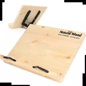 원목독서대 모닝글로리 나무 독서대 대형 원목 우드 북거치대