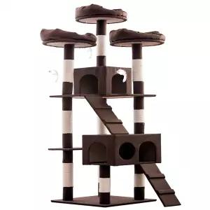 [하프클럽/헬로망치]헬로망치 프리미엄 대형 고양이 직조 캣타워 HP8896