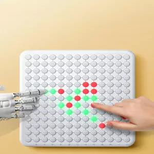 디지털 보드게임 자동 오목 화이트 오목판 친구 단체 야유회 전자