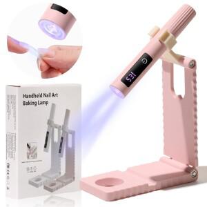 타이머 기능 네일 UV LED 드라이어 터치 램프 충전식 플래시라이트 라이트 젤 폴리쉬  건조 큐어 도구