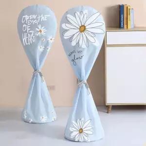 온풍기커버 선풍기 보관함 온풍기 플라워 스탠드형 커버 온풍기덮개 덮개