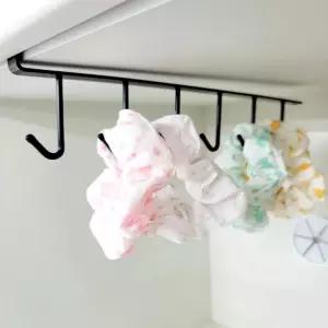 국자 걸이 조리도구 걸이형 컵 건조대 블랙 선반 주방