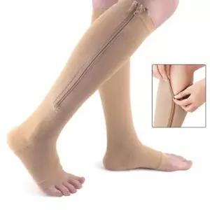 다리 종아리 압박 밴드 지퍼 종아리 아대