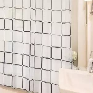 [콩심팥심]스퀘어 샤워 커튼 대