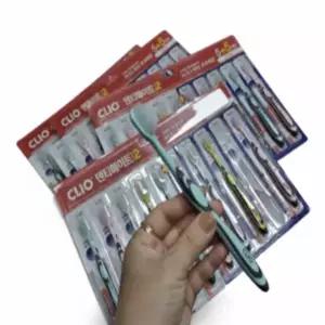 크리오 덴티메이트시즌2 초극세모 콤팩트 헤드 칫솔 5+5입 3세트