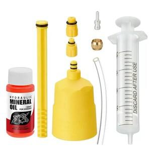 60ML 자전거 브레이크 오일 블리드 키트 도구 SHIMANO TEKTRO Avid Series MTB 도로 수리 용 유체 교체