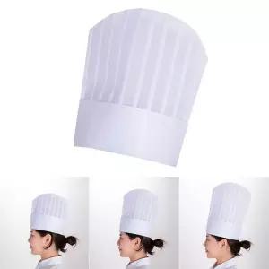 부직포 라운드 종이모자 위생모자 20개입 위생모 주방모자 조리사모자 조리모 요리사모자