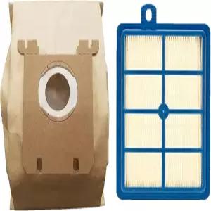 교체용 타입 S 백 8개 + H12 헤파 필터 1개는 모든 일렉트로룩스 산소 - 하모니 제트맥스 울트라 사일런서