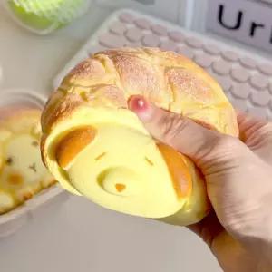 (랜덤 1개) 빵 스퀴시 말랑이 세트/고양이/발바닥/파빗/가게/모찌/완구/인형/젤리/가정/감각/놀이/장난감