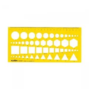 [에이치플러스몰]코링 템플렛 NO.102 종합정규 제도용품 개(1개입) NO.105F 산키스타