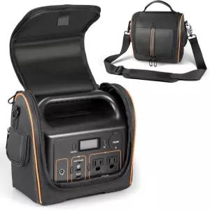 캠핑 하이킹 가정용 잭커리 익스플로러 300과 호환되는 수납 가방을 운반하는 OCXLeatly 휴대용 발전소