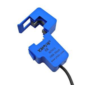호환 YHDC SCT-013 0-100A 개방형 전류 트랜스포머 비침습적 25AC 센서 스플릿 코어 변압기