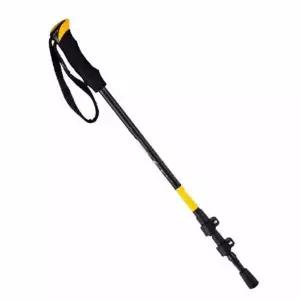 옐로우 등산스틱 길이조절 3단 등산용스틱