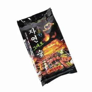 펜션 바베큐용 구이용 업소용숯 참나무숯 700g 숯 훈제