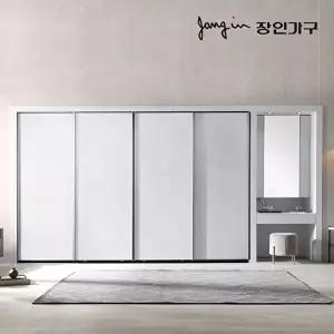 [장인가구][장인가구][T]단테 스탠다드 화장대 파우더 슬라이딩 붙박이장 300cm