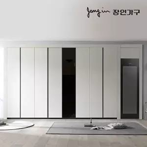 [장인가구][장인가구][T]단테 슬림 미러 스타일러 붙박이장 270cm