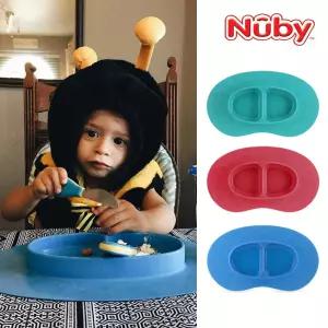 실리콘 이유식기 일체형매트(흡착식판)_색상선택