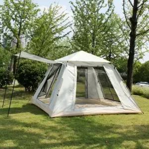 초간편 원터치 방수텐트 비오는날도ok (5∼6인용)