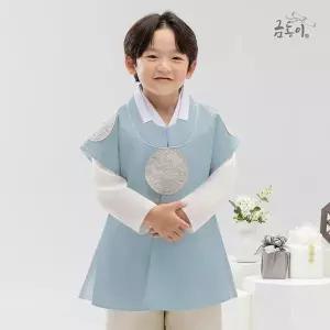 [보리보리/금동이한복]남하늘사용보 아동한복 남아한복