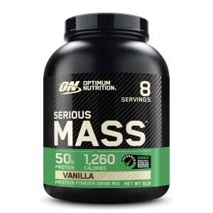 면역 지원을 위한 최적의 진지한 질량 체중 증가 단백질 분말 C 및 아연 크레아틴 바닐라 6 파운드 포장은