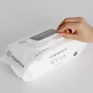 도톰 엠보싱 밀대 물걸레 청소포 L 30매 찌든때 물티슈 일회용