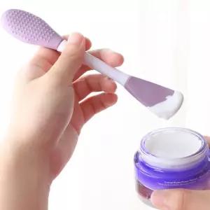 화장품 붓 주걱 실리콘 마스크 모델링 브러쉬 얼굴 팩