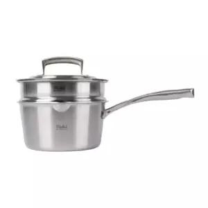 블루마마 유아 이유식 편수 냄비 스텐 찜기 무연마제