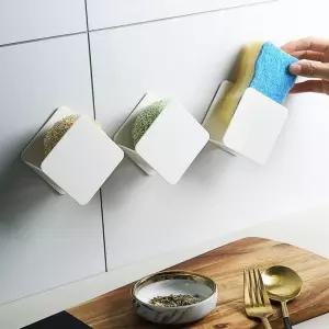 무타공 걸이 정리대 물빠짐 받침대 수세미 보관 싱크대 씽크대 물흐름 거치대