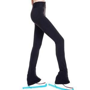 피겨스케이트 바지 동계 스포츠선수 XXXS 훈련복 블랙 두꺼움 연습