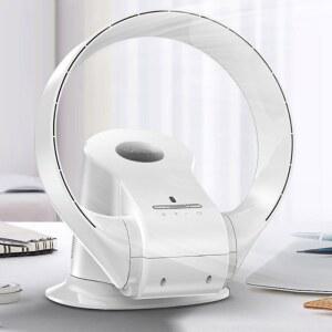 SK 무소음 날개없는 날개 선풍기 에어컨도우미 가정용 탁상용 접이식 조용한 인테리어