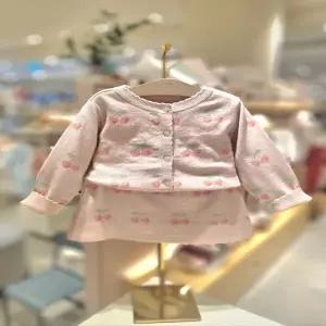 (밍크뮤10) 26봄HK(PK)하트체리자카드니트가디건 스커트SET (S3611520002)