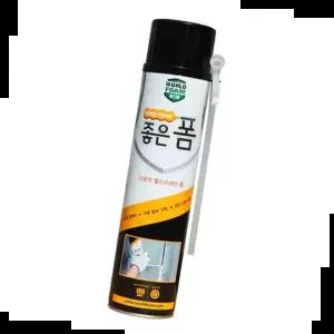 우레탄 다목적 폴리우레탄폼 일회용 틈새충진제 크랙보수