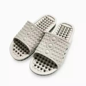 ( )EVA 욕실화 욕실 예쁜 화장실 물빠짐 슬리퍼 엣지 투톤 그레이 가벼운 튼튼한