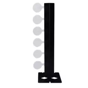 비비탄 사격장 연습용 회전 독립형 소형 강철 타겟 사격연습 원형 표준 구성