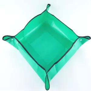 싹팔아 분갈이 50X50CM 소형 방수 다용도 식물 보호 이식 원예용 매트 부자재