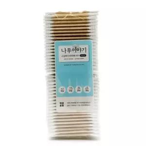 ( )화장솜 고급 케이스 회오리면봉 왕면봉 400개 케이스면봉 순면 면봉