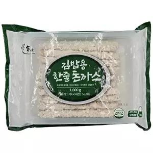 [딜픽]다미 김밥용 한줄 돈까스 30개 3봉(총90개/3kg)